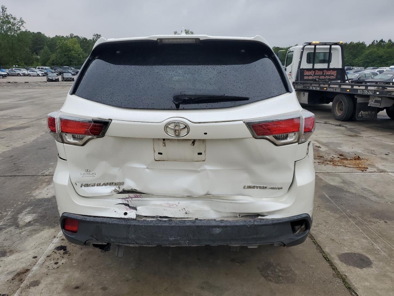 5TDDKRFH4FS166394 2015 Toyota Highlander Limited