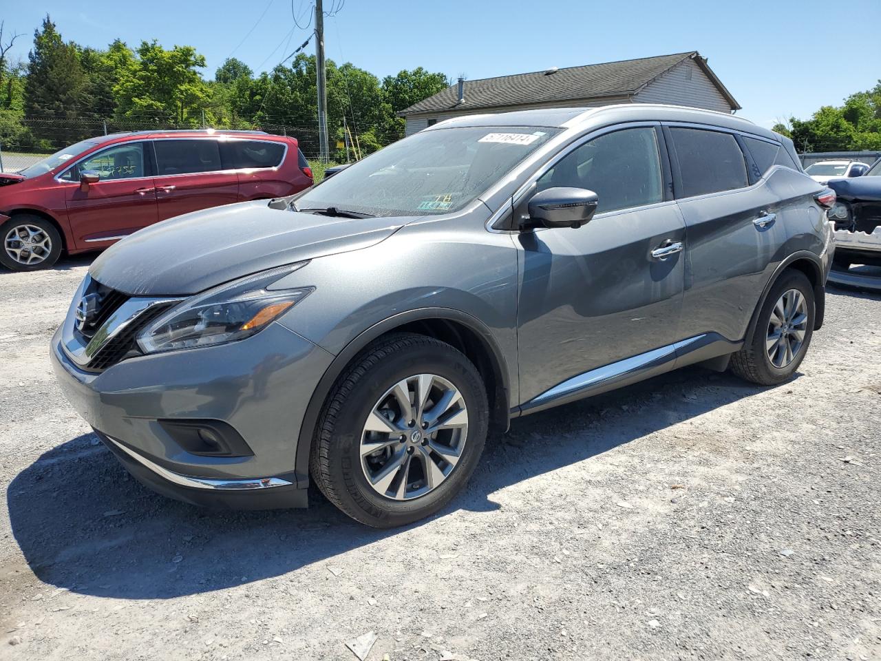 5N1AZ2MH3JN148116 2018 Nissan Murano S