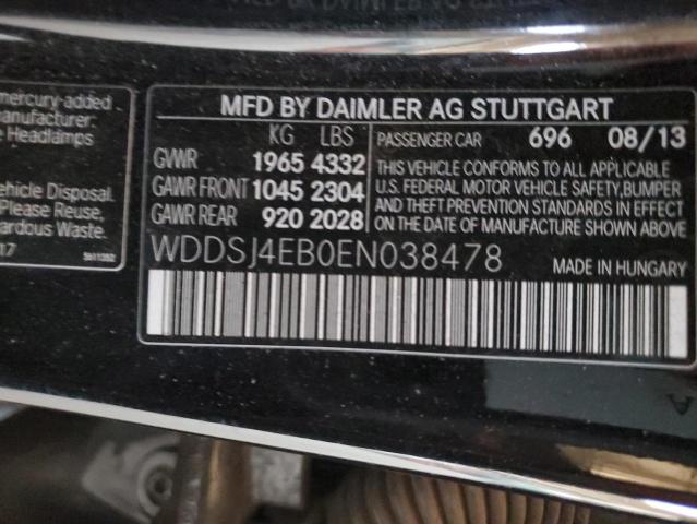 VIN WDDSJ4EB0EN038478 2014 Mercedes-Benz CLA-Class,... no.13