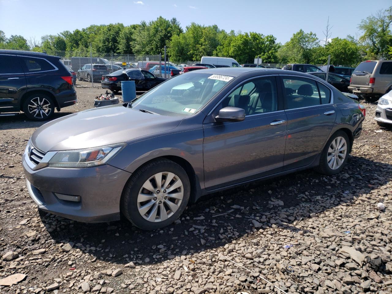 1HGCR2F81EA255755 2014 Honda Accord Exl