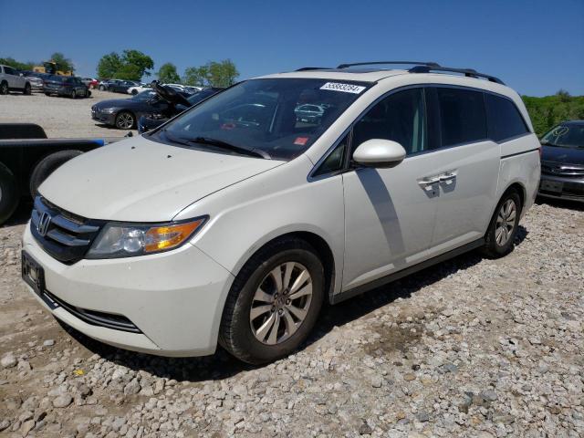 2014 Honda Odyssey Exl VIN: 5FNRL5H61EB119687 Lot: 55883284