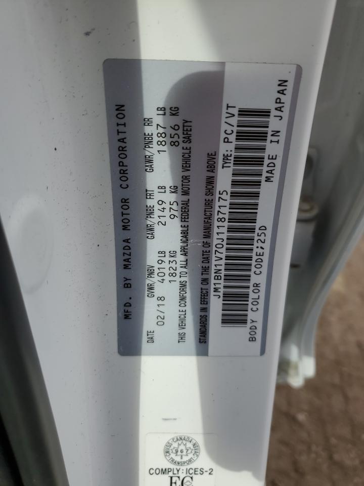 JM1BN1V70J1187175 2018 Mazda 3 Touring