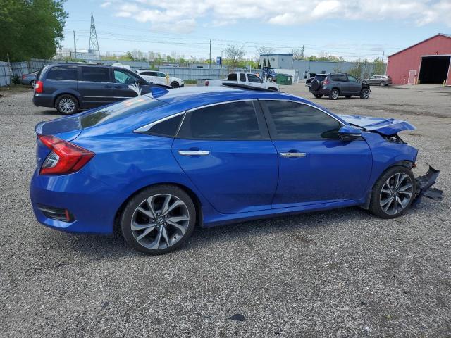 2019 Honda Civic Touring VIN: 2HGFC1F97KH100514 Lot: 53894844