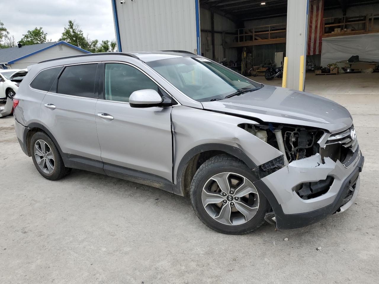 Lot #2836083543 2016 HYUNDAI SANTA FE S