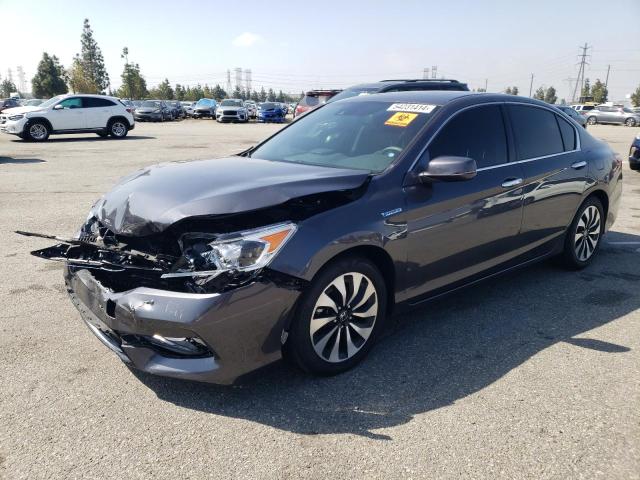 2017 Honda Accord Hybrid Exl VIN: JHMCR6F50HC019343 Lot: 54231414