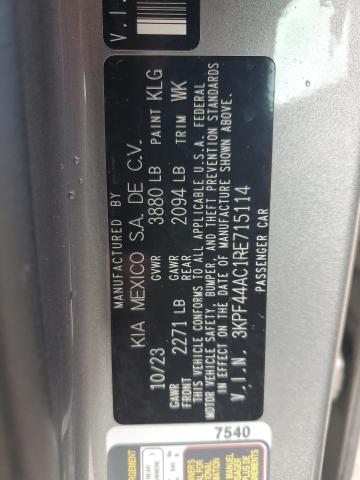 2024 Kia Forte Gt VIN: 3KPF44AC1RE715114 Lot: 54848384