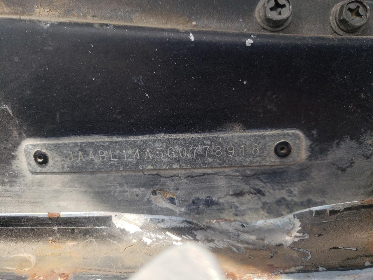 JAABL14A5G0778918 1986 Isuzu Pup