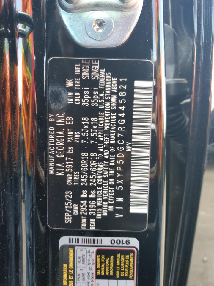 5XYP5DGC7RG445821 2024 Kia Telluride Sx