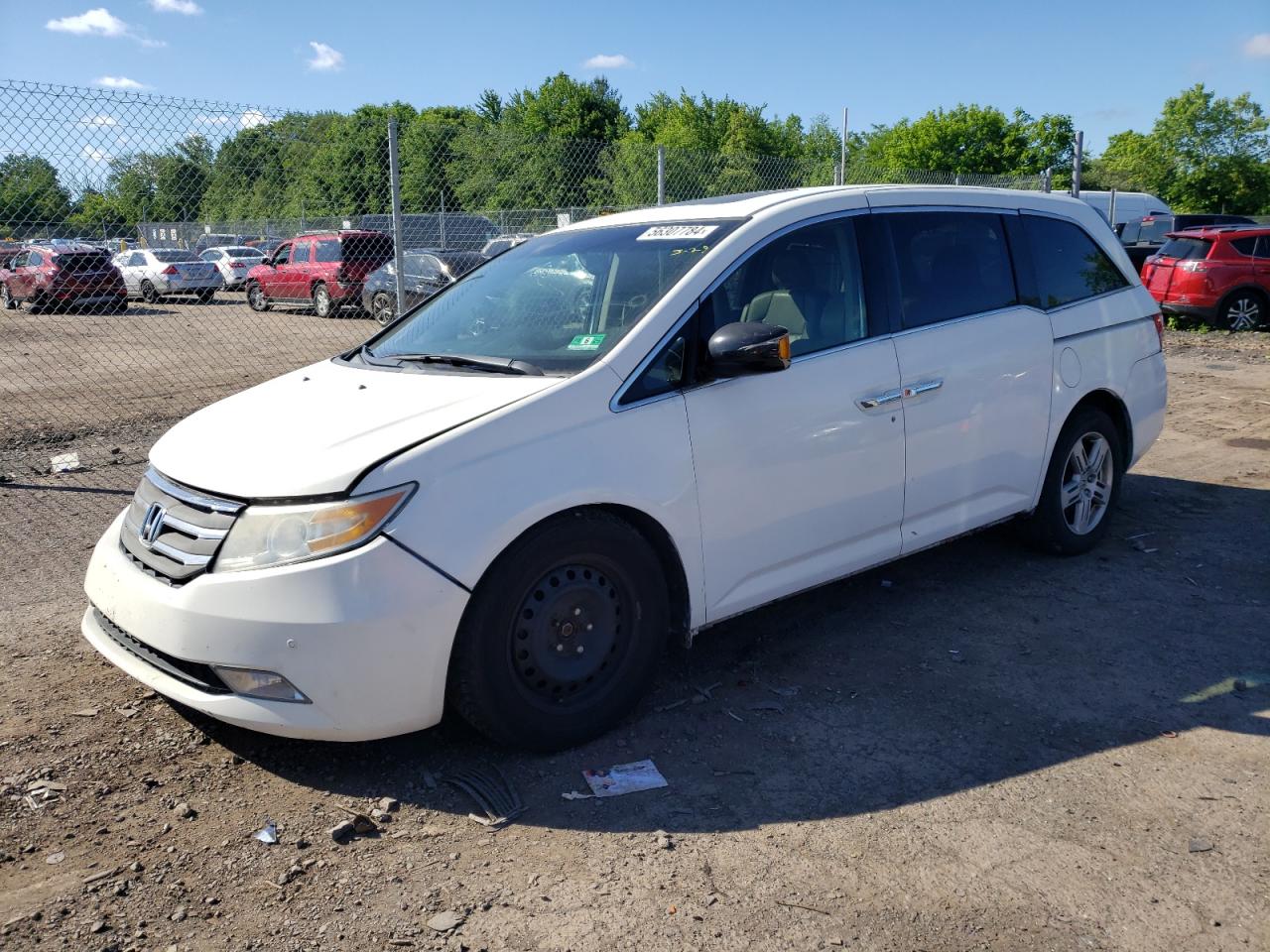 5FNRL5H64DB025351 2013 Honda Odyssey Exl