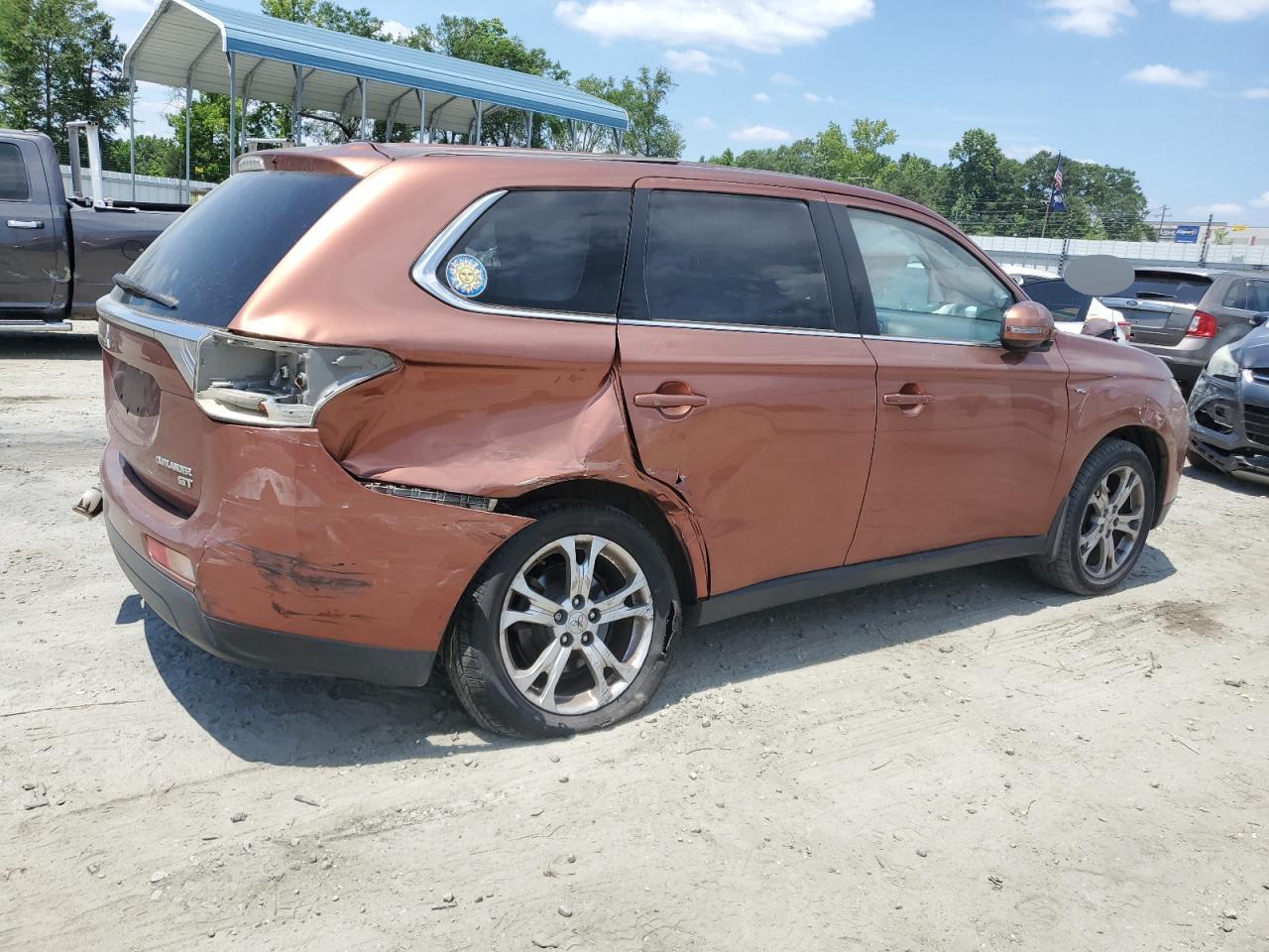 2014 Mitsubishi Outlander Gt vin: JA4JZ4AX0EZ018623