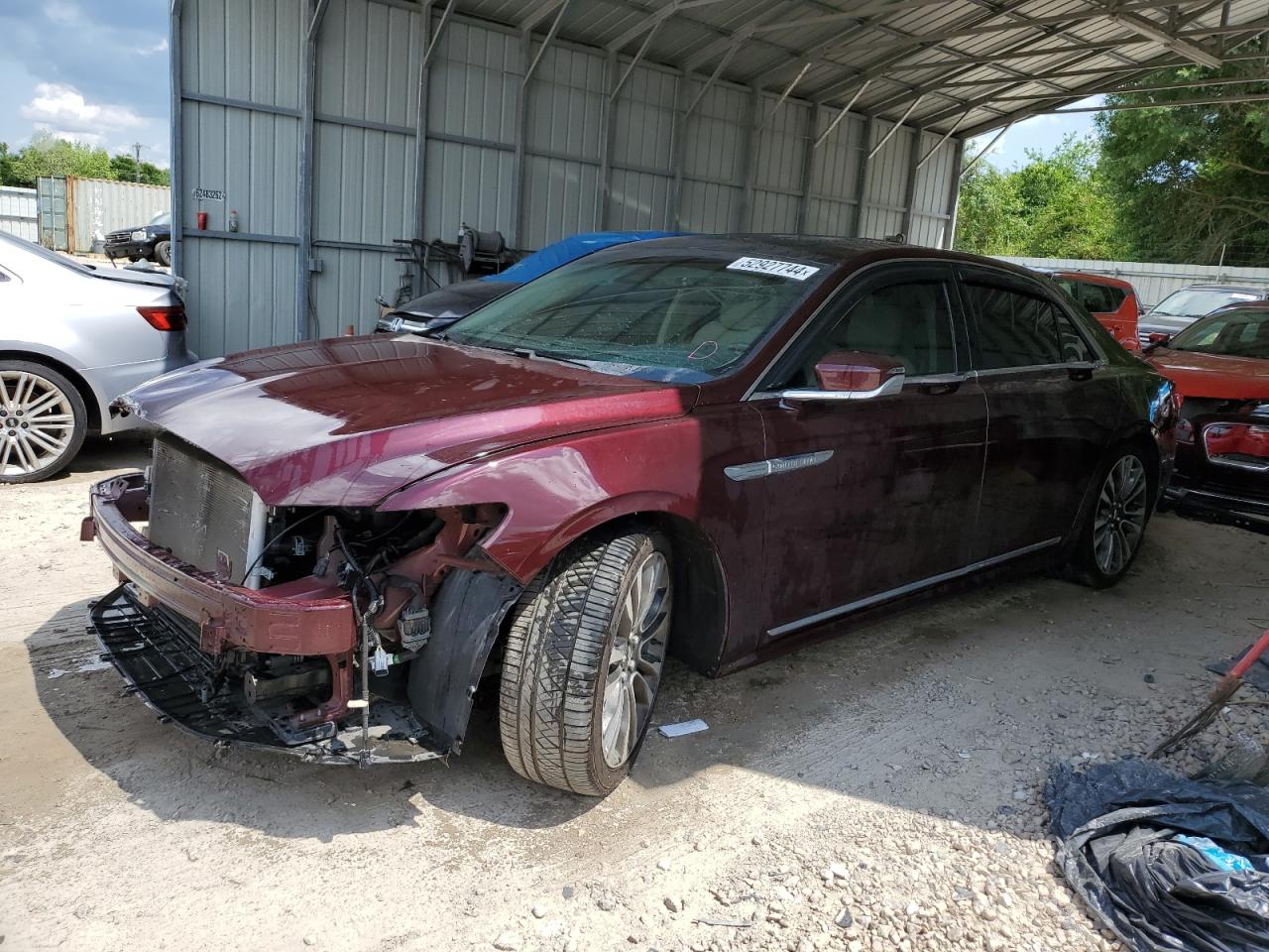 1LN6L9SK9H5630971 2017 Lincoln Continental Select