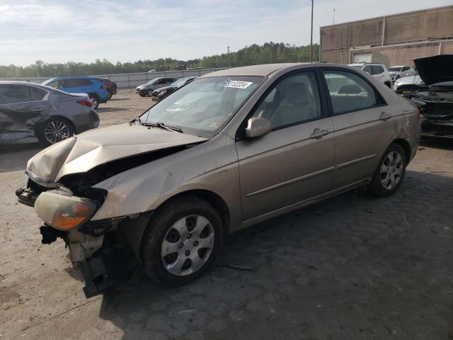 Lot #2521361313 2009 KIA SPECTRA EX salvage car