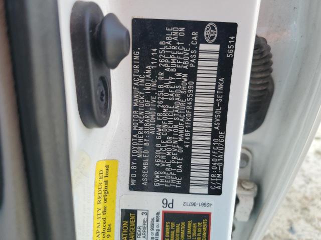 2015 TOYOTA CAMRY LE - 4T4BF1FK0FR455990