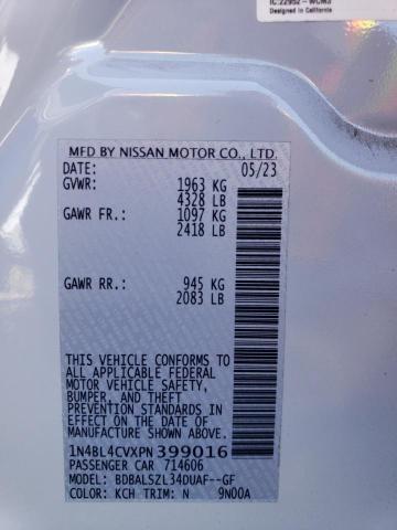 1N4BL4CVXPN399016 Nissan Altima SR 12