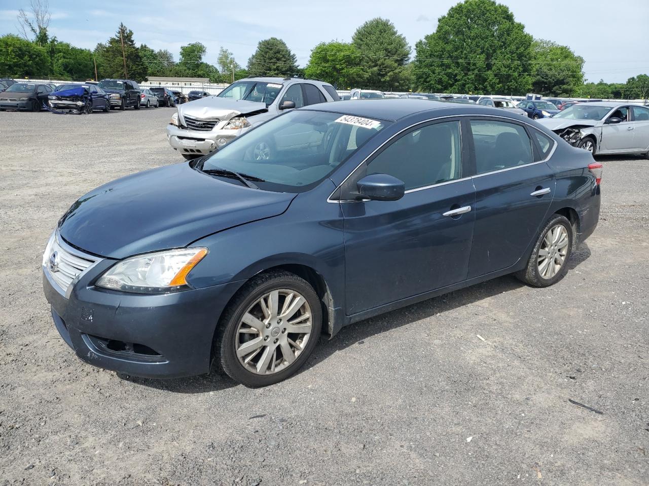 2014 Nissan Sentra S vin: 3N1AB7AP0EL658904