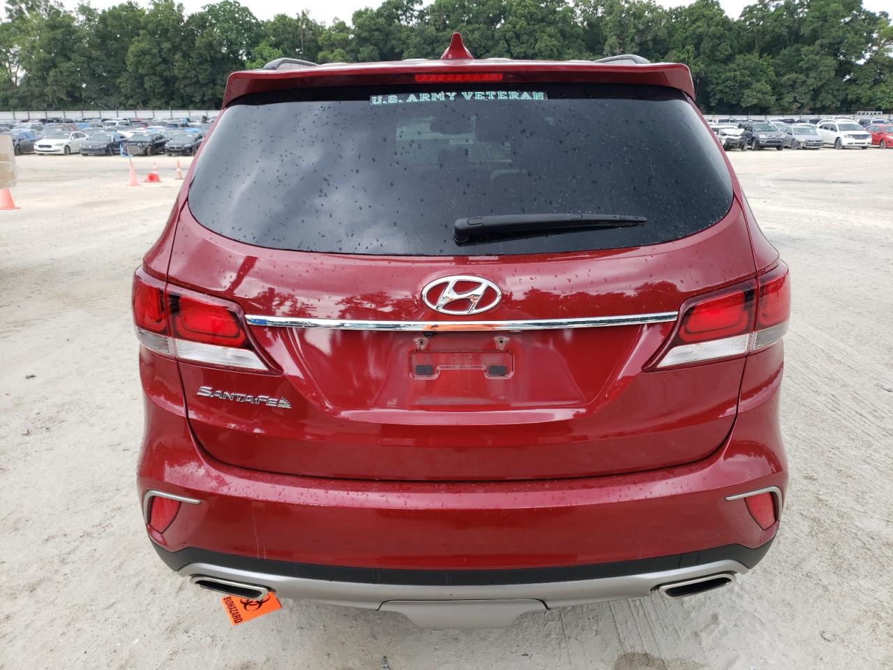 KM8SM4HF2HU180840 2017 Hyundai Santa Fe Se