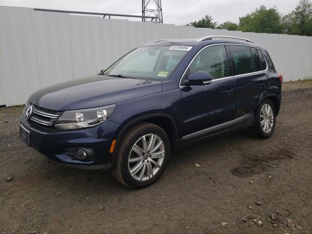 2013 Volkswagen Tiguan S VIN: WVGAV7AX9DW521940 Lot: 53389094