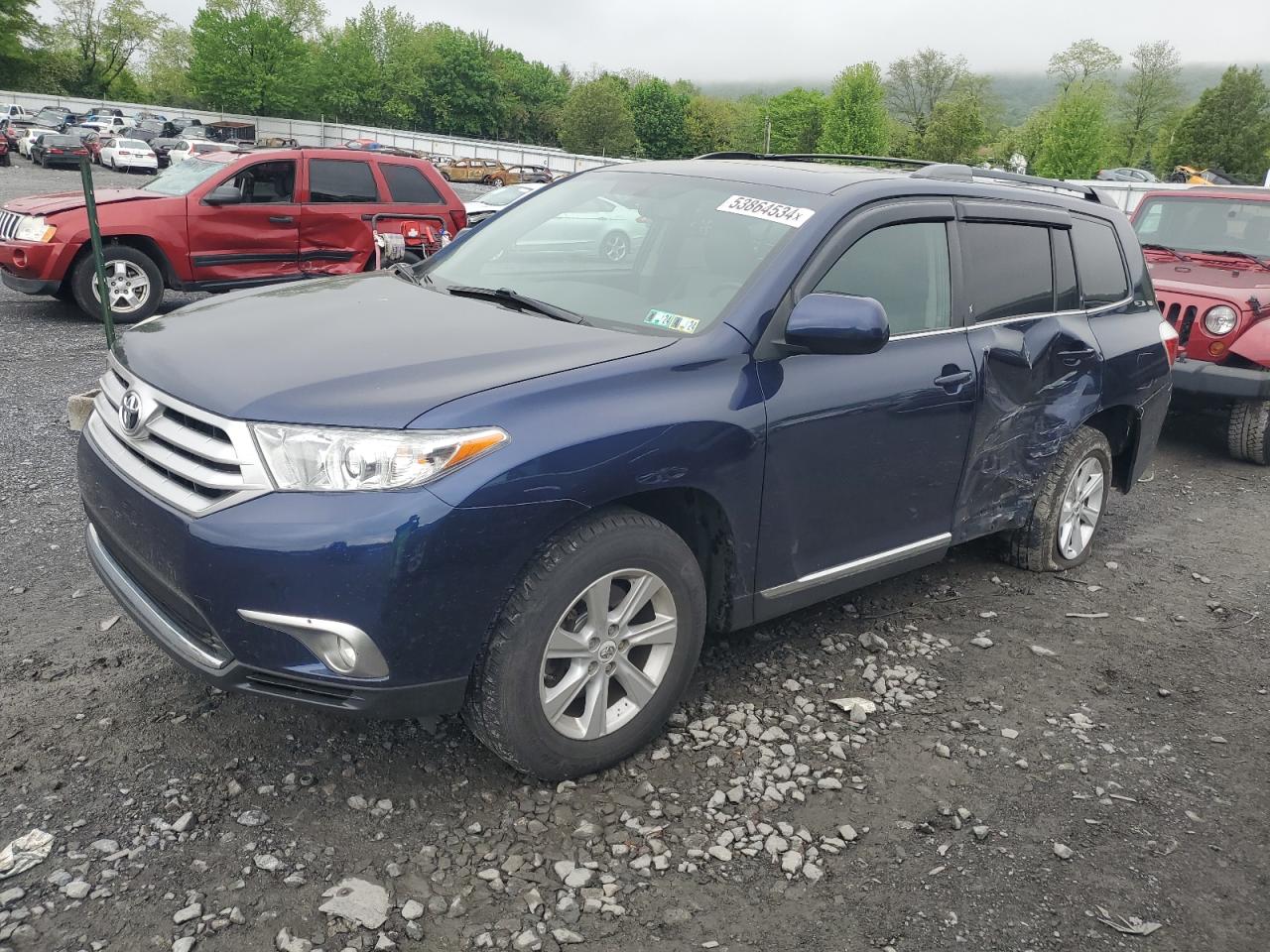 5TDBK3EH9BS078876 2011 Toyota Highlander Base