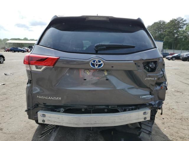 VIN 5TDDGRFH9KS069736 2019 Toyota Highlander, Hybri... no.6