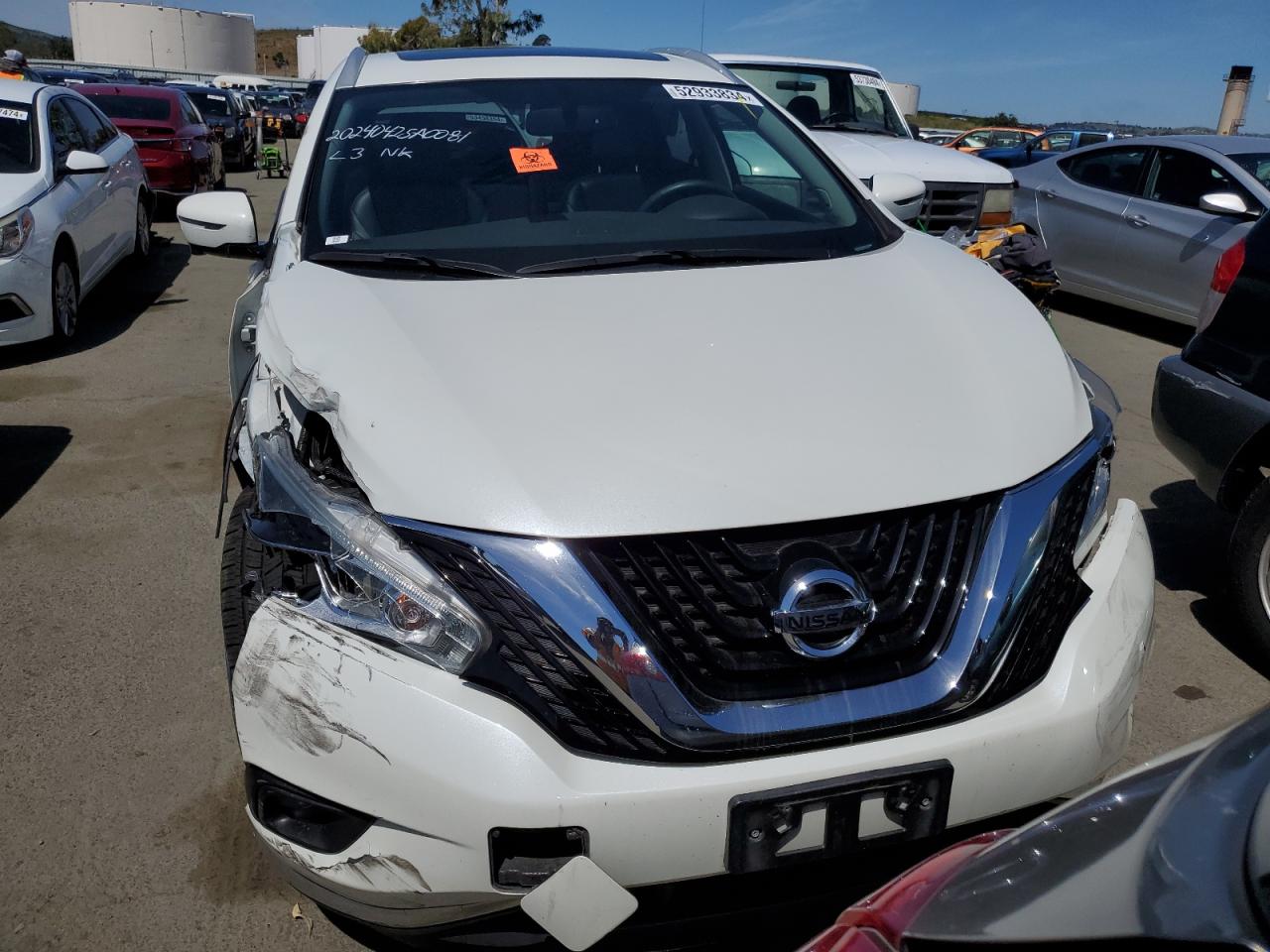 5N1AZ2MH1JN113557 2018 Nissan Murano S