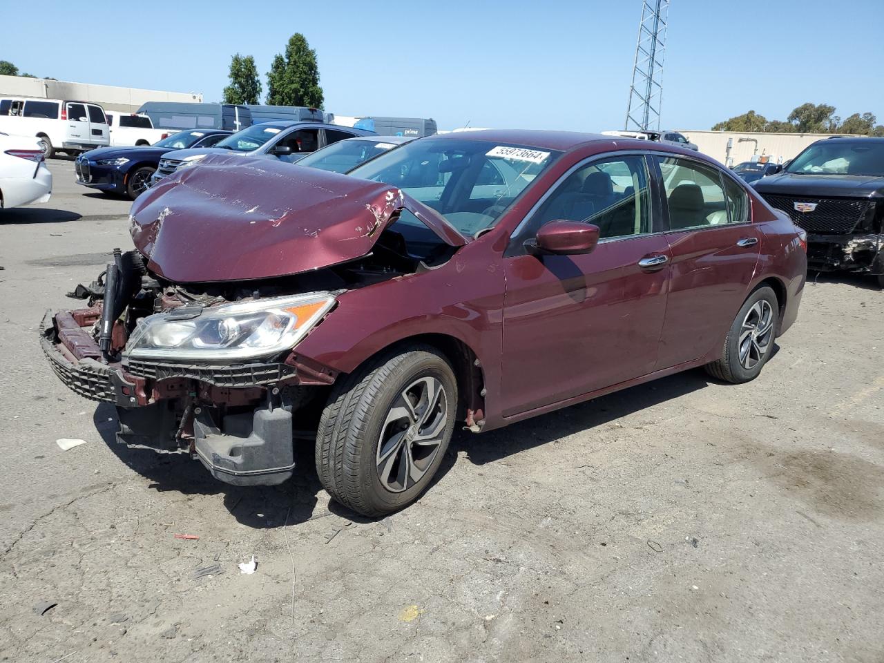 1HGCR2F34HA098568 2017 Honda Accord Lx