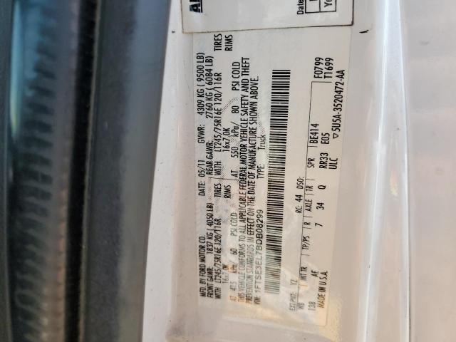 2011 Ford Econoline E350 Super Duty Van VIN: 1FTSE3EL7BDB08299 Lot: 53173264