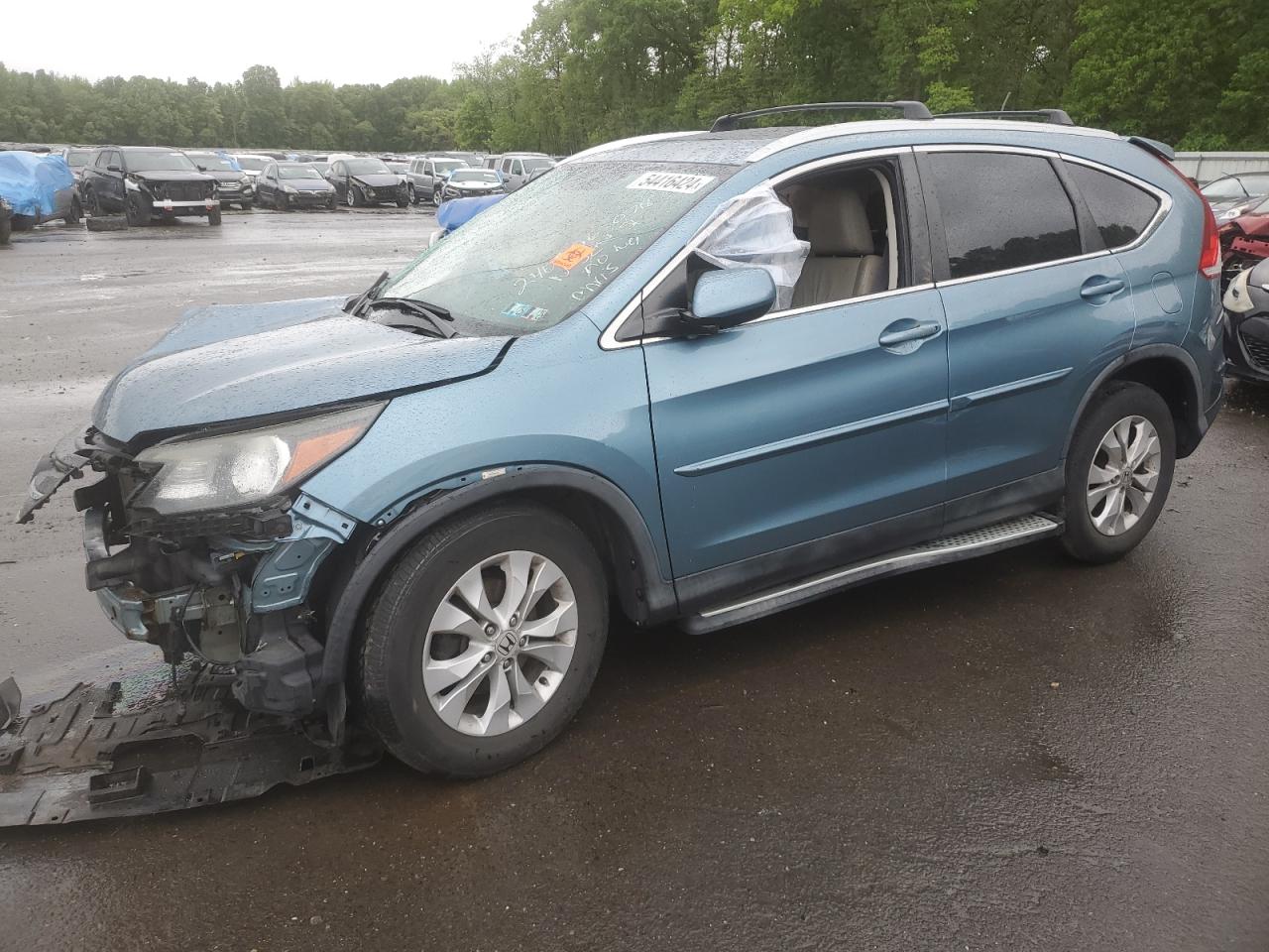 2HKRM4H72EH611033 2014 Honda Cr-V Exl