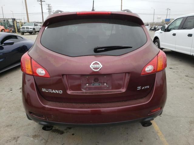 2009 Nissan Murano S VIN: JN8AZ18W39W136243 Lot: 57296584