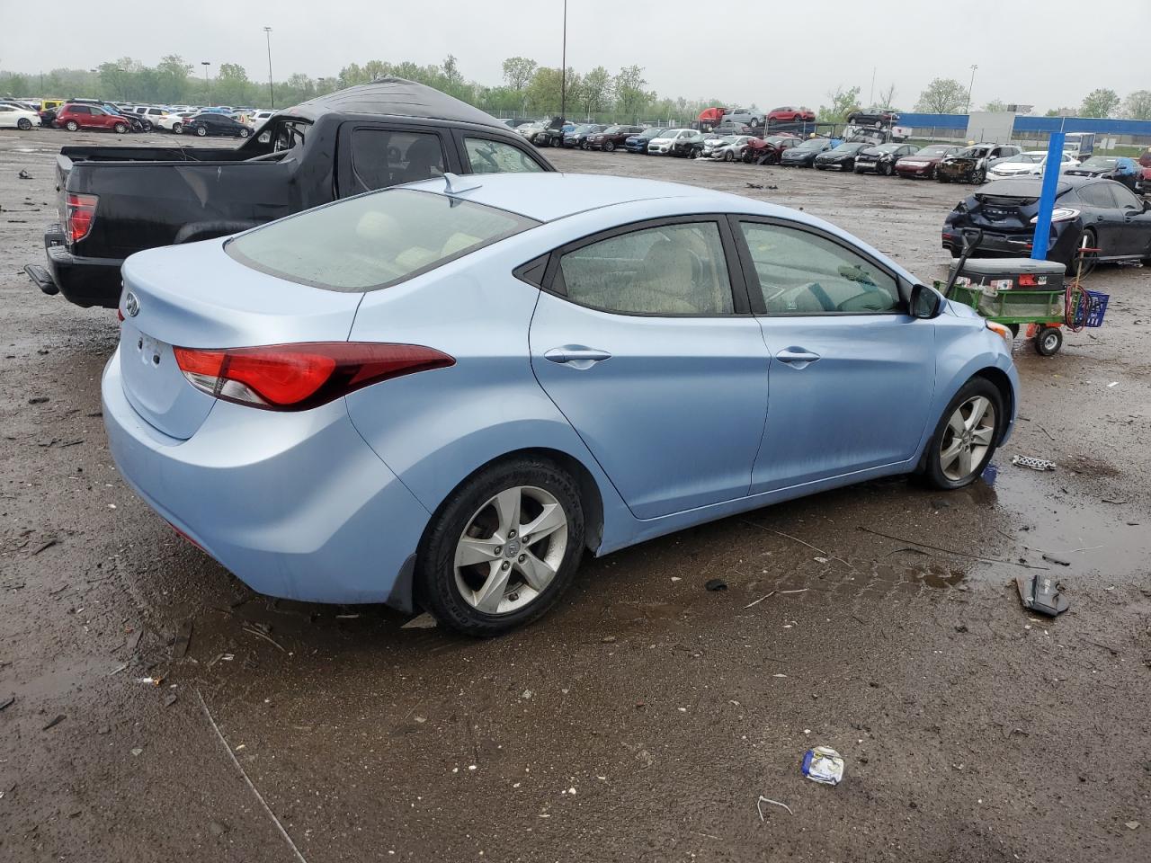 2012 Hyundai Elantra Gls vin: KMHDH4AE2CU435218