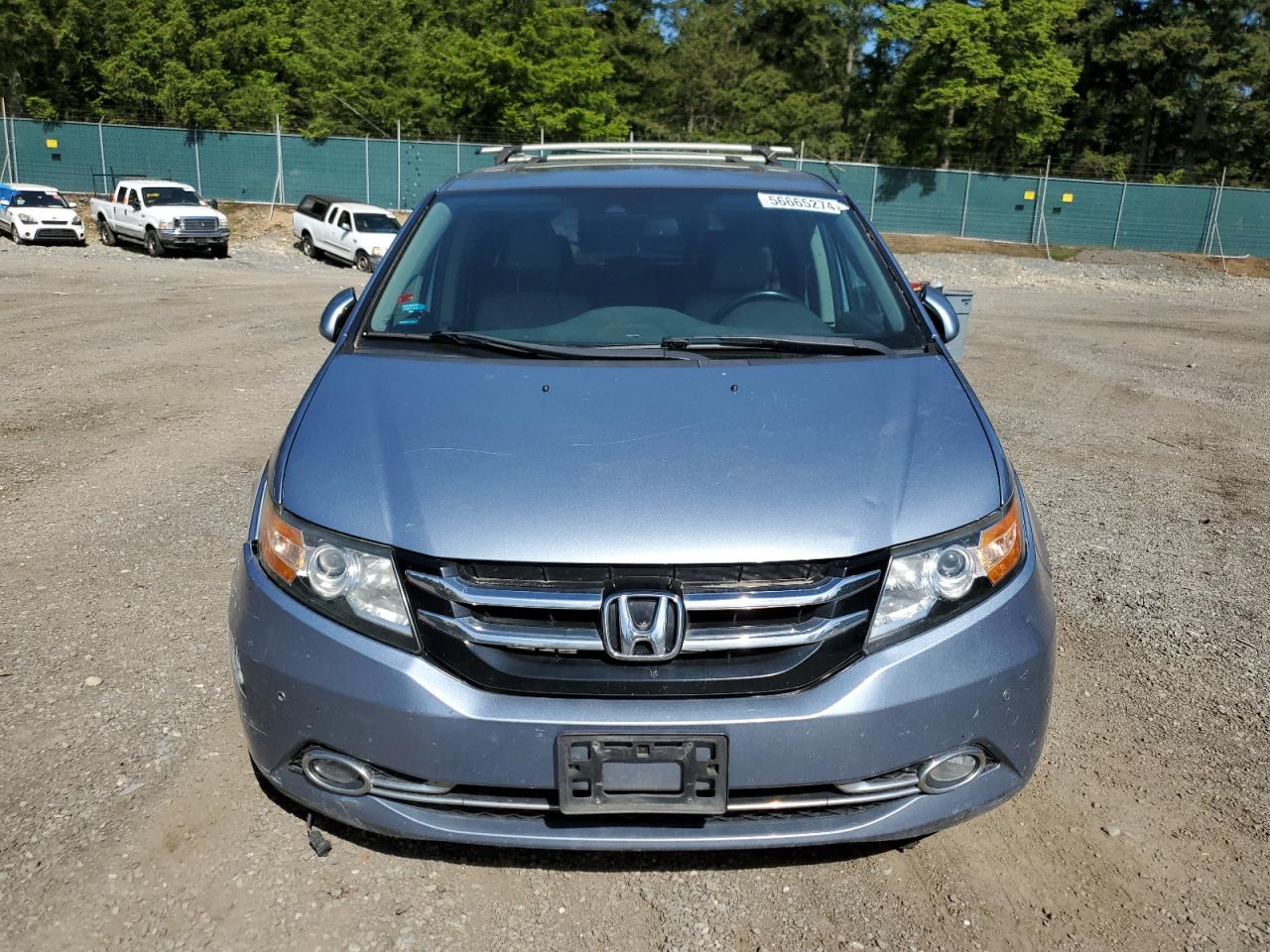 5FNRL5H92EB102410 2014 Honda Odyssey Touring