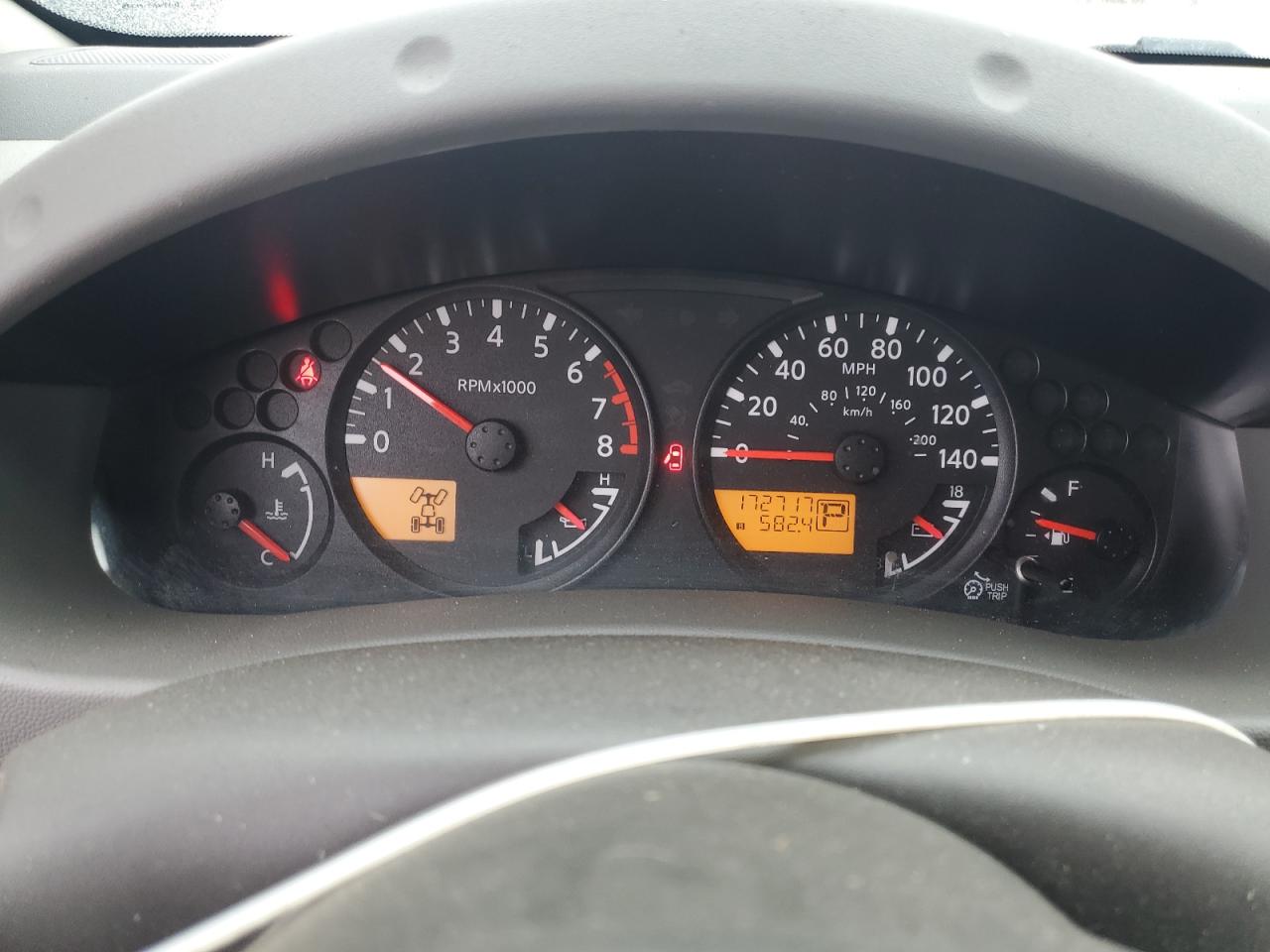 5N1AN0NW1EN808608 2014 Nissan Xterra X