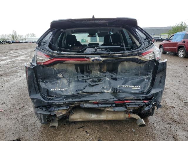 Lot #2517125130 2016 FORD EDGE TITAN salvage car
