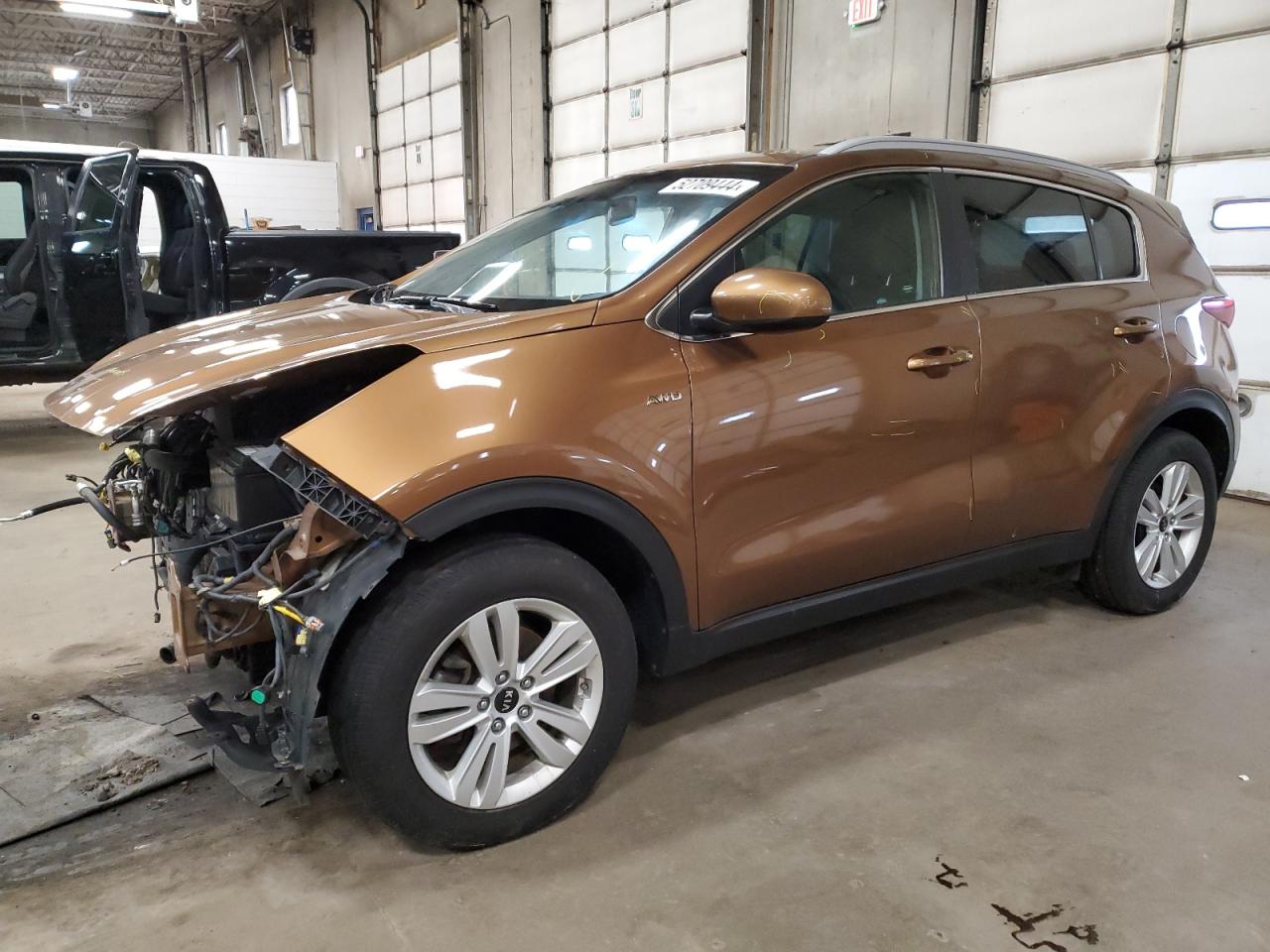 2018 Kia Sportage Lx vin: KNDPMCAC9J7406574