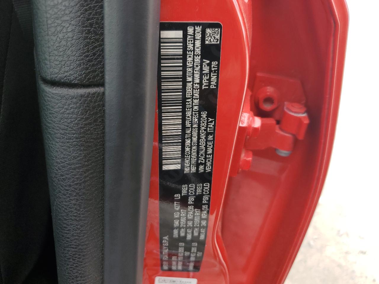 ZACNJABB4KPK82046 2019 Jeep Renegade Latitude