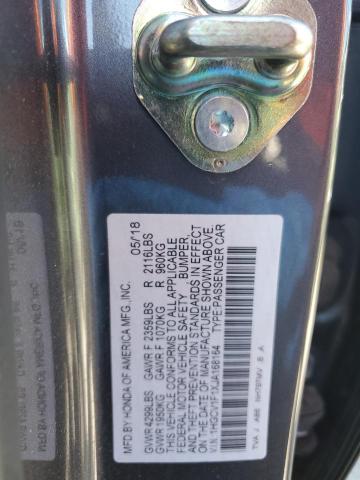2018 HONDA ACCORD LX - 1HGCV1F1XJA168164