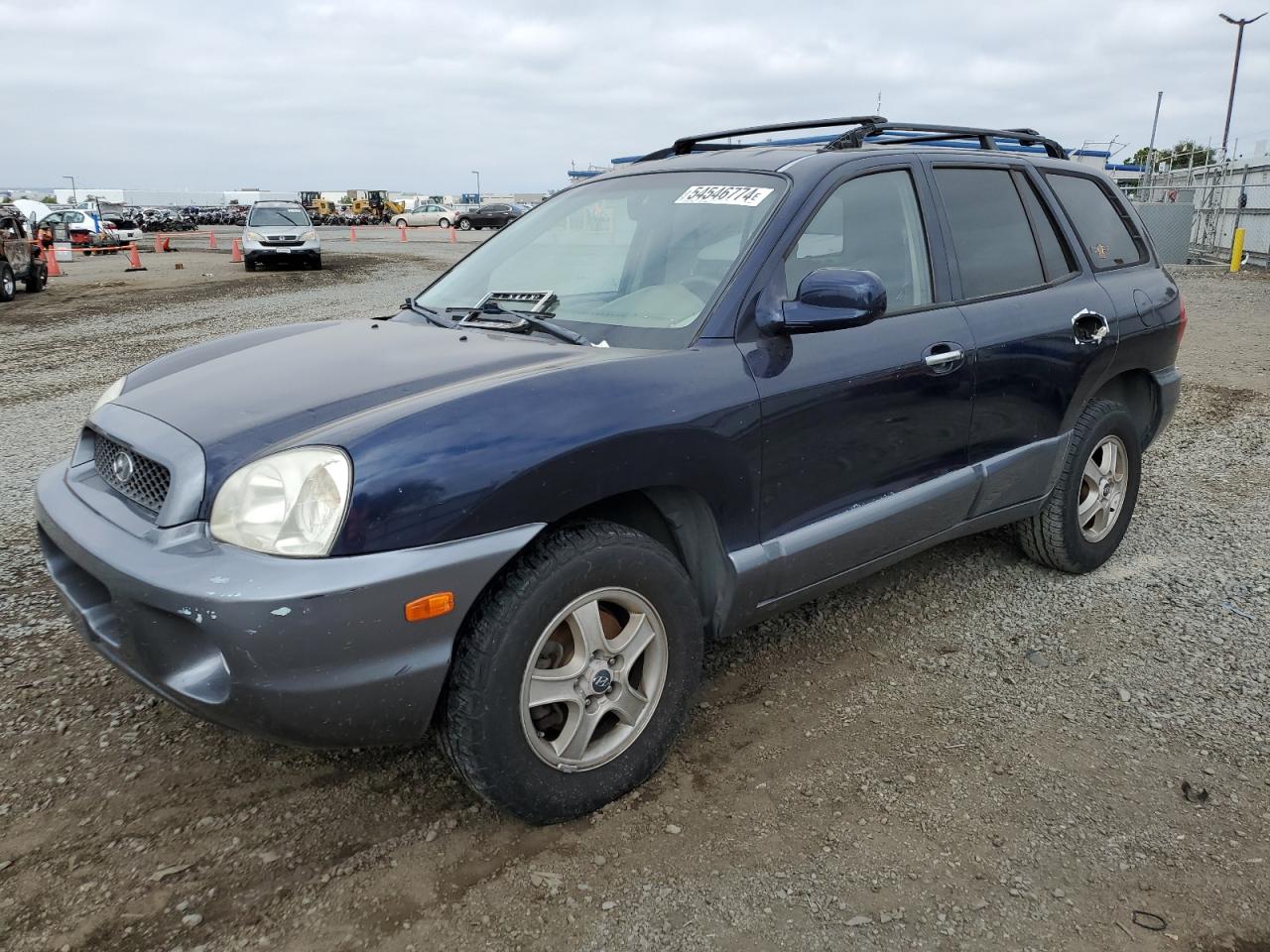 KM8SC13E44U583485 2004 Hyundai Santa Fe Gls