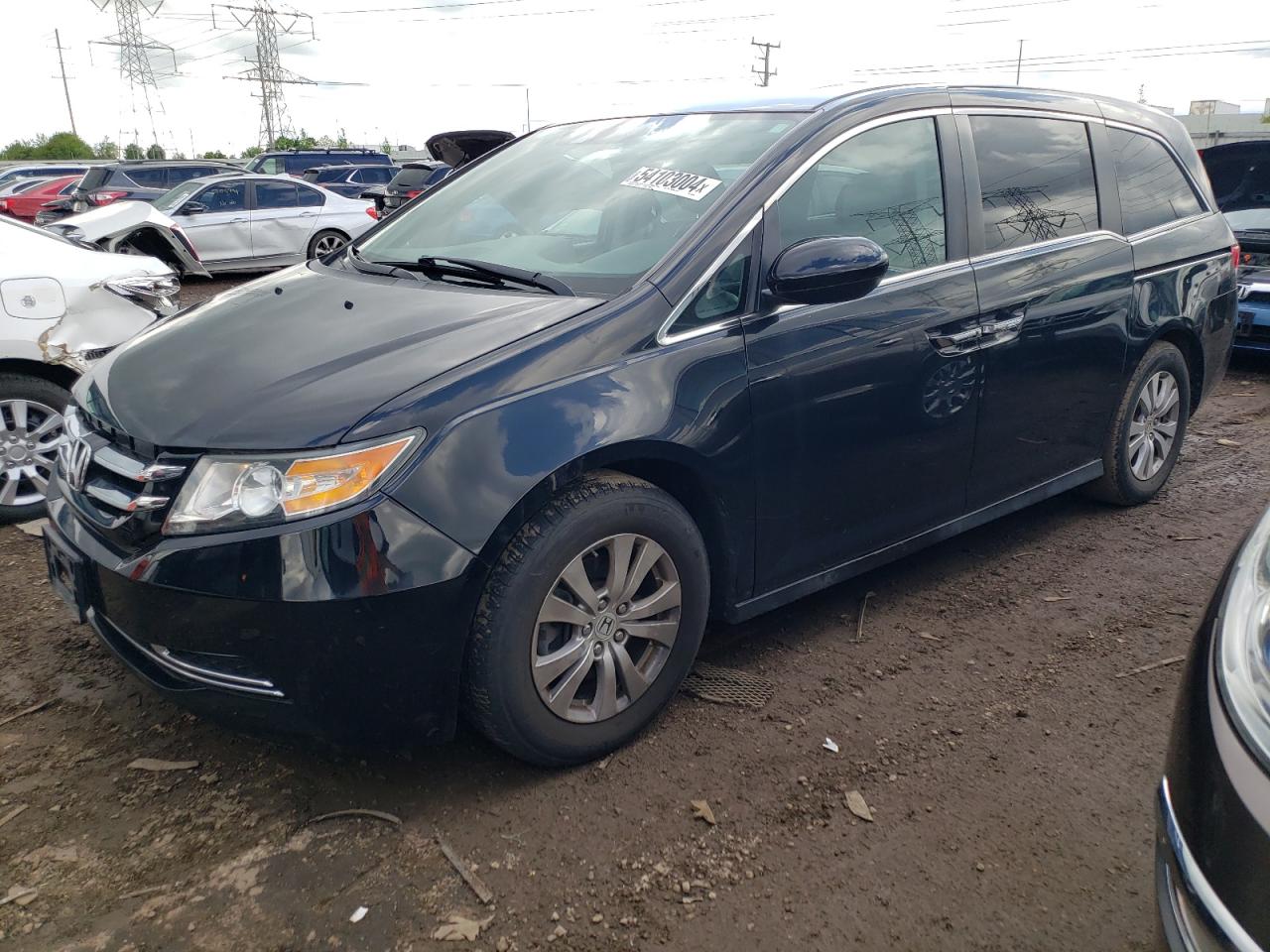 5FNRL5H66GB138044 2016 Honda Odyssey Exl