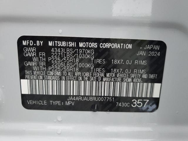 JA4ARUAU8RU007751 Mitsubishi Outlander  13