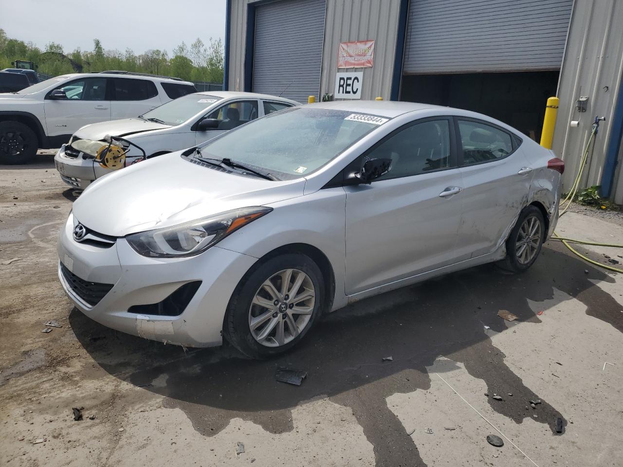 2014 Hyundai Elantra Se vin: KMHDH4AE6EU099009