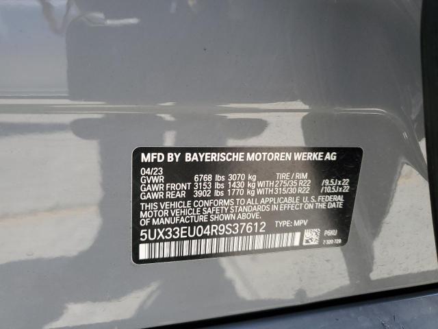 2024 BMW X5 M60I - 5UX33EU04R9S37612