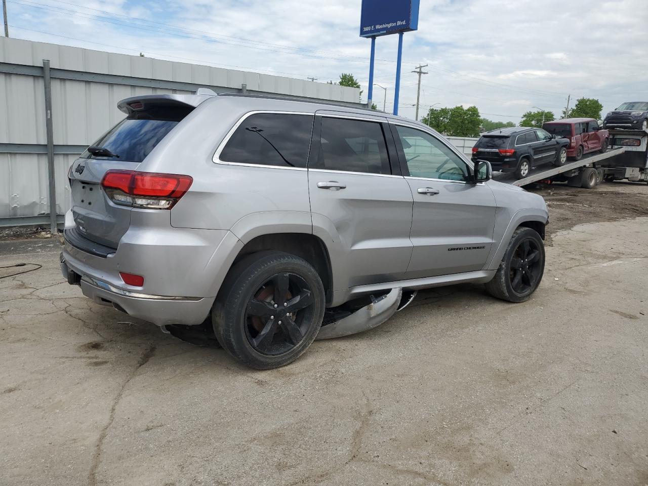 2015 Jeep Grand Cherokee Overland vin: 1C4RJFCT2FC210152