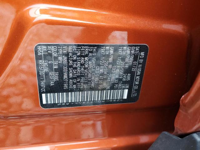 2022 Nissan Rogue Platinum VIN: JN8BT3DD9NW271985 Lot: 55350154