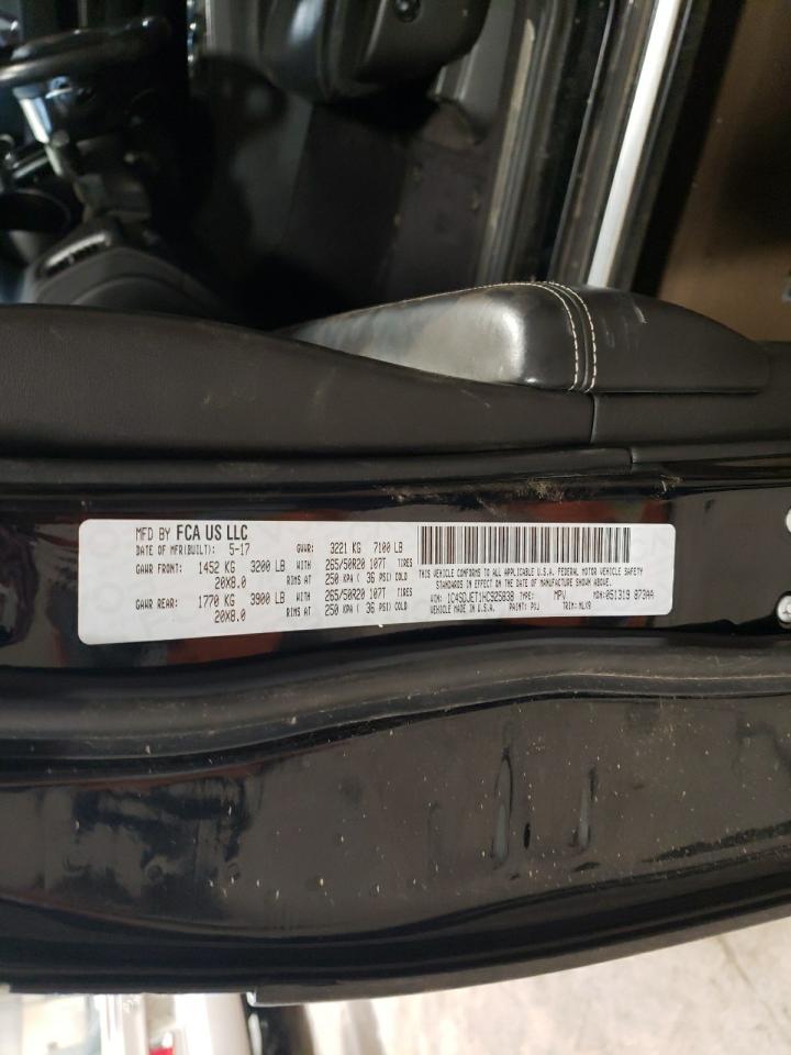 1C4SDJET1HC925838 2017 Dodge Durango Citadel