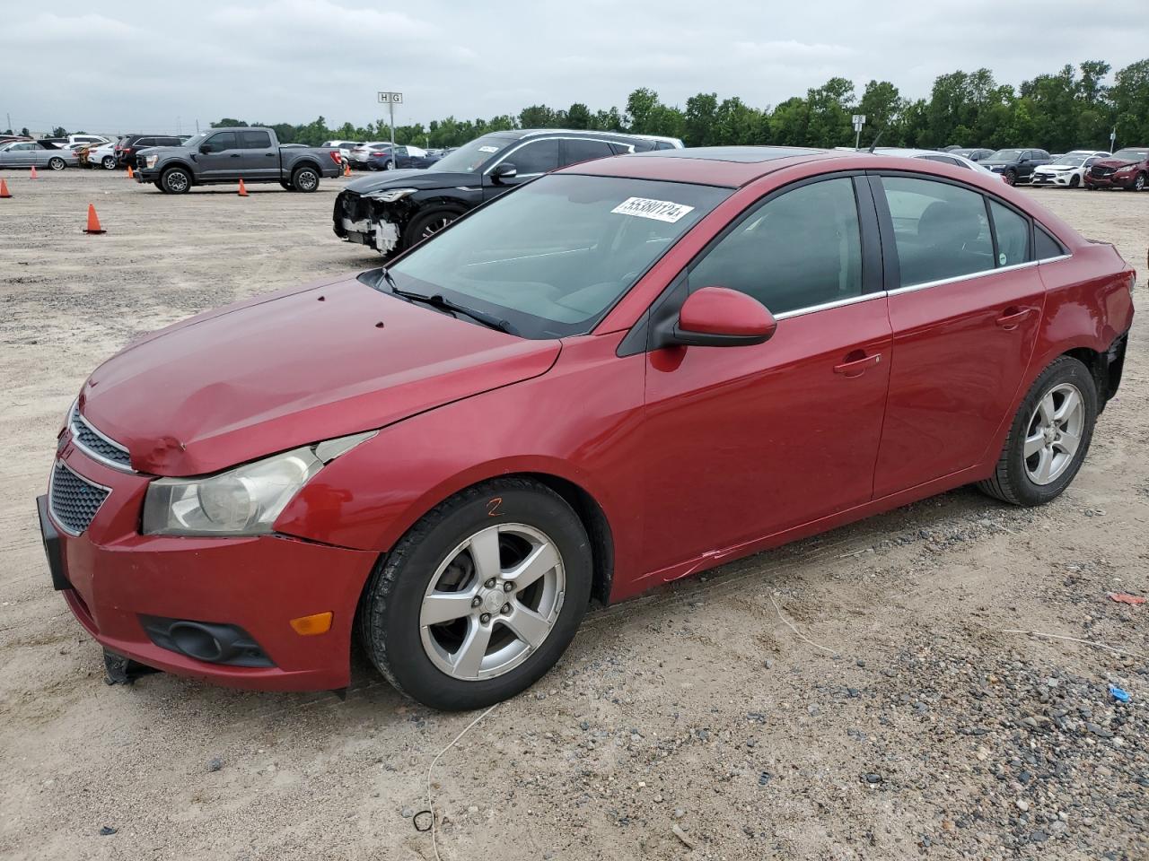 2012 Chevrolet Cruze Lt vin: 1G1PF5SC4C7195266