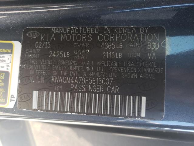 2015 KIA OPTIMA LX - KNAGM4A79F5613037
