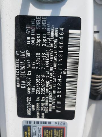 2022 Kia Sorento Ex VIN: 5XYRH4LF1NG146464 Lot: 54825504