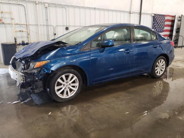 2012 Honda Civic Exl VIN: 19XFB2F95CE028684 Lot: 57044634