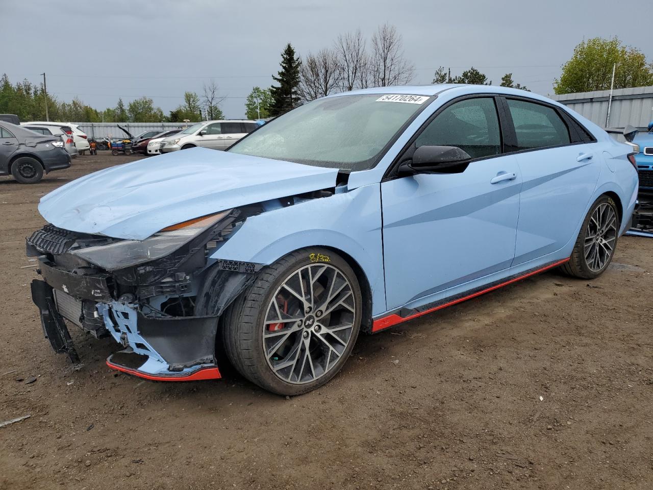 KMHLW4AK6NU008103 2022 Hyundai Elantra N