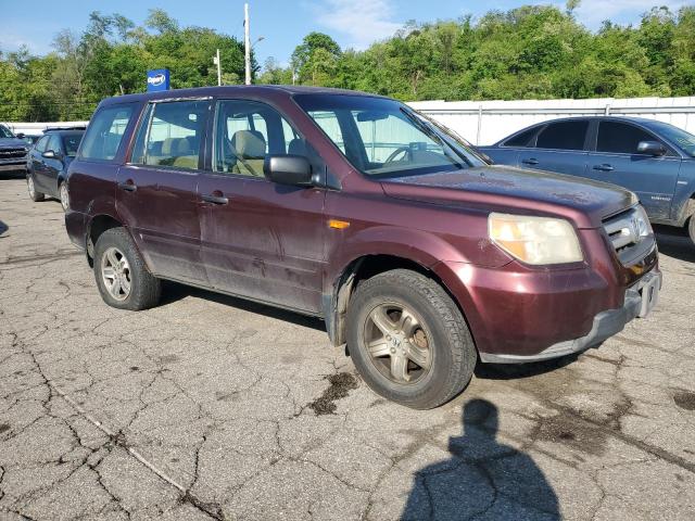 2007 Honda Pilot Lx VIN: 5FNYF18197B024667 Lot: 54587844