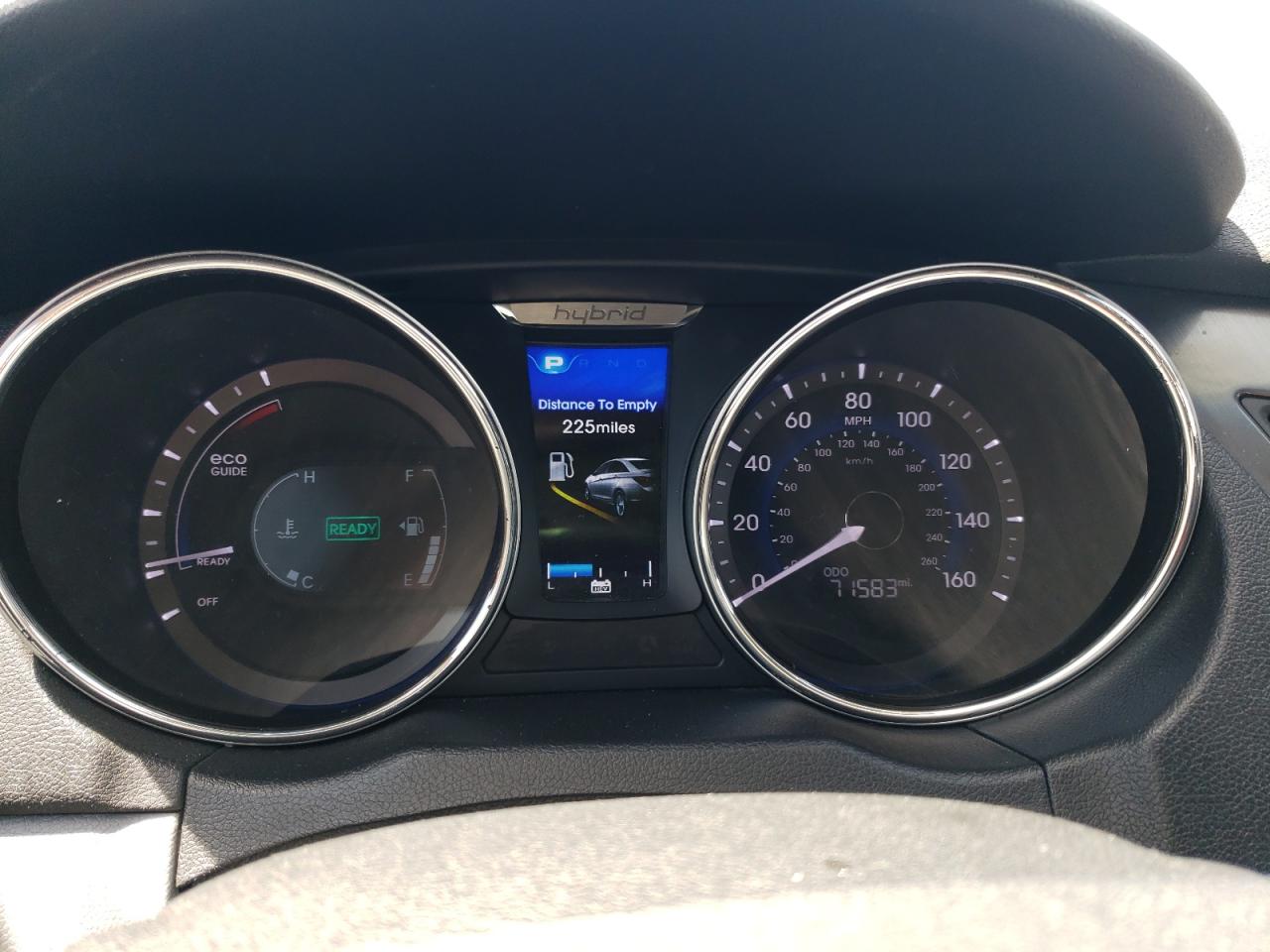 KMHEC4A49EA116610 2014 Hyundai Sonata Hybrid